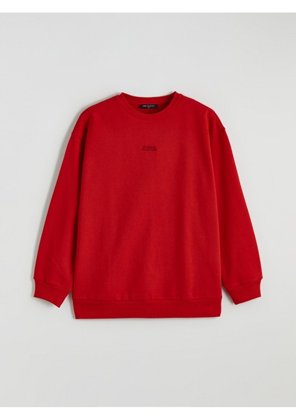 Yeni Sezon Los Angeles Nakışlı Oversize Kadın Sweatshirt indirimleri