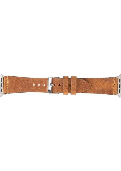 Apple Watch Uyumlu Deri Kordon 38-40-41MM G19-BA7 Taba indirimleri