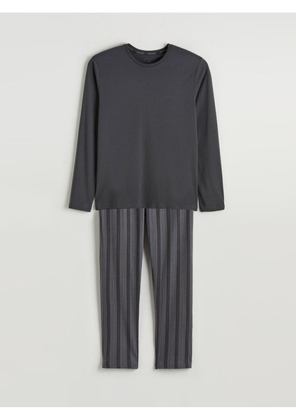 Yeni Sezon Standart Kalıp Erkek Pijama Takımı