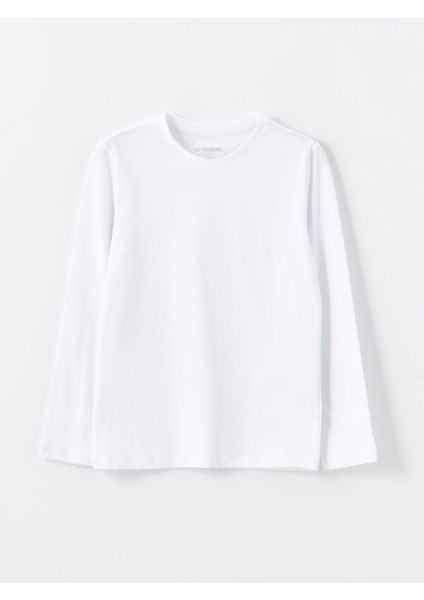 Yeni Sezon Bisiklet Yaka Uzun Kollu Erkek Çocuk Fanila