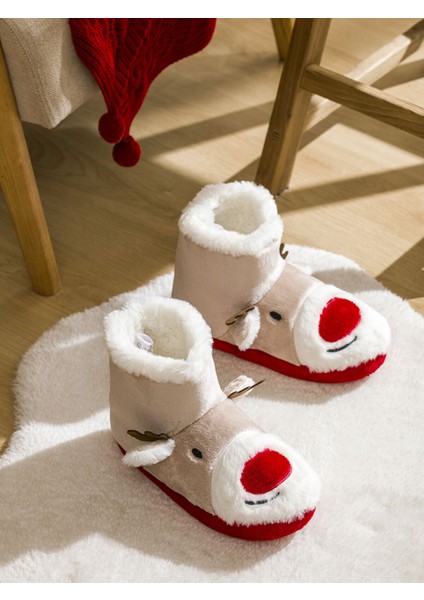 Yeni Sezon Geyik Figürlü Kadın Ev Botu fiyatları