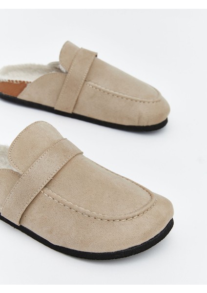 Yeni Sezon Süet Görünümlü Kadın Ev Terliği modelleri