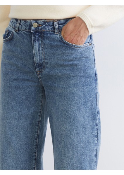 Yeni Sezon Wideleg Kadın Jean Pantolon modelleri