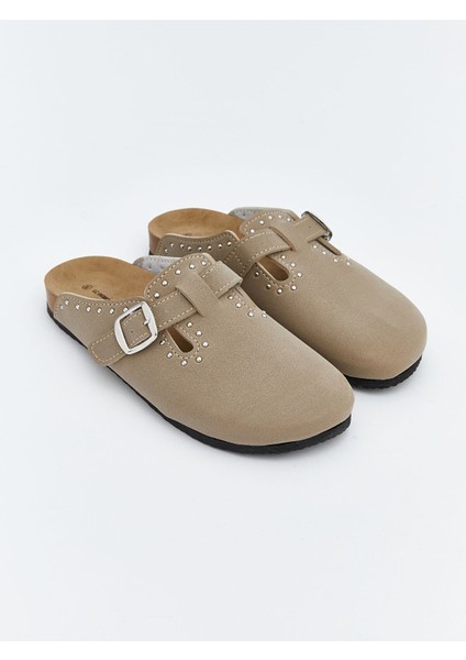 Yeni Sezon Süet Görünümlü Kız Çocuk Ev Terliği