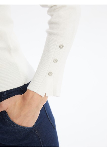 Yeni Sezon Balıkçı Yaka Kadın Triko Kazak modelleri