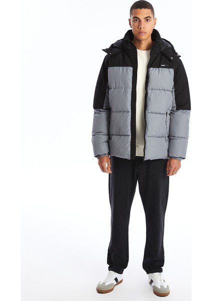 Yeni Sezon Standart Kalıp Kapüşonlu Erkek Şişme Mont fiyatları