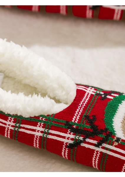 Yeni Sezon Yılbaşı Temalı Kadın Ev Ayakkabısı modelleri