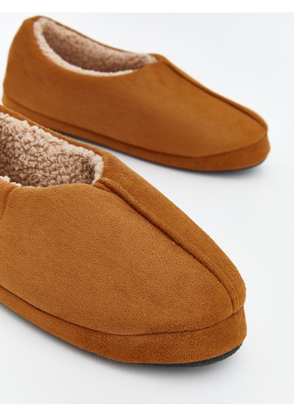 Yeni Sezon Süet Görünümlü Erkek Çocuk Ev Ayakkabısı modelleri