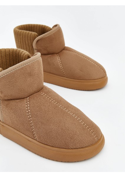 Yeni Sezon Süet Görünümlü Kadın Ev Botu modelleri