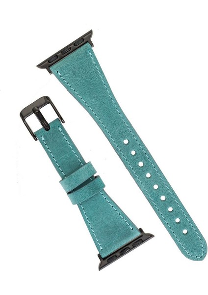 Apple Watch Uyumlu Deri Kordon 42-44-45MM Slim CZ12 indirimleri