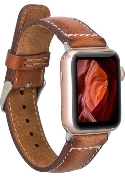 Apple Watch Uyumlu Deri Kordon Sen 38-40-41MM RST2EF