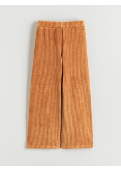 Yeni Sezon Beli Lastikli Kadife Kız Çocuk Eşofman Altı fiyatları