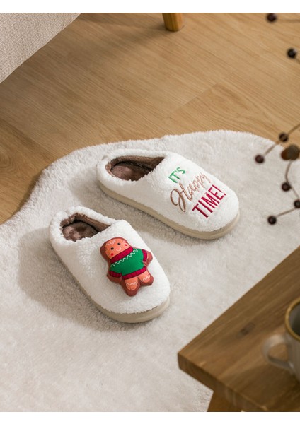 Yeni Sezon Kadın Pelüş Ev Terliği