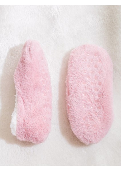 Yeni Sezon Fiyonk Nakışlı Pelüş Kız Çocuk Panduf fırsatları