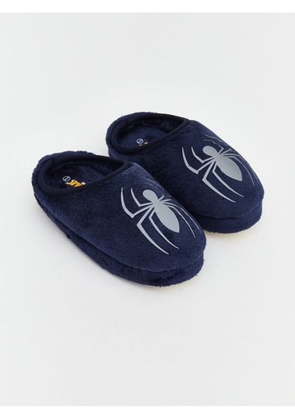 Yeni Sezon Spider-Man Baskılı Erkek Çocuk Ev Terliği