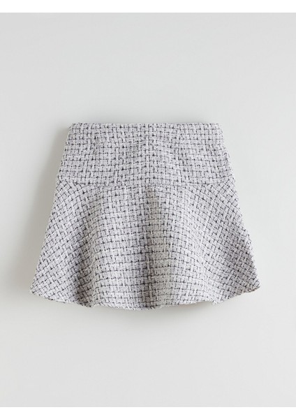 Yeni Sezon Desenli Tüvit Kız Çocuk Etek modelleri