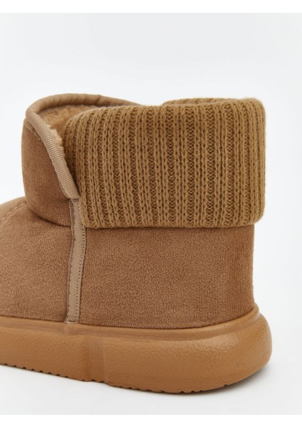 Yeni Sezon Süet Görünümlü Kadın Ev Botu indirimleri