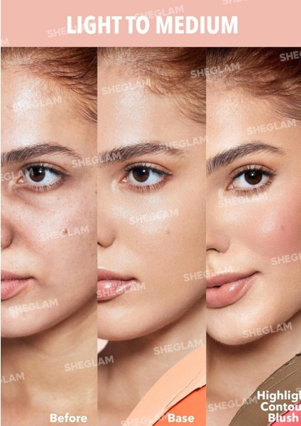 Mocha Heykeli 3’ü 1 Arada Yüz Paleti,allık & Kontür & Işıltı fırsatları