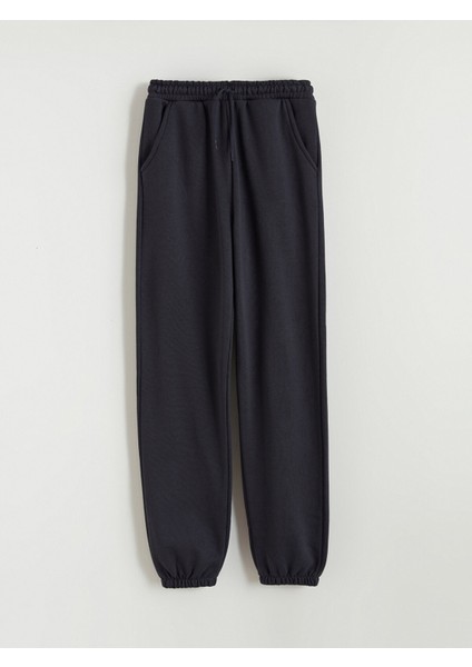 Yeni Sezon Beli Lastikli Kız Çocuk Jogger Eşofman Alt