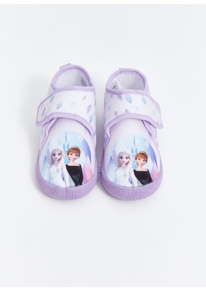 Yeni Sezon Frozen Baskılı Kız Çocuk Panduf modelleri