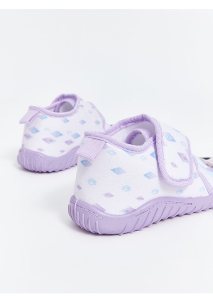 Yeni Sezon Frozen Baskılı Kız Çocuk Panduf fırsatları