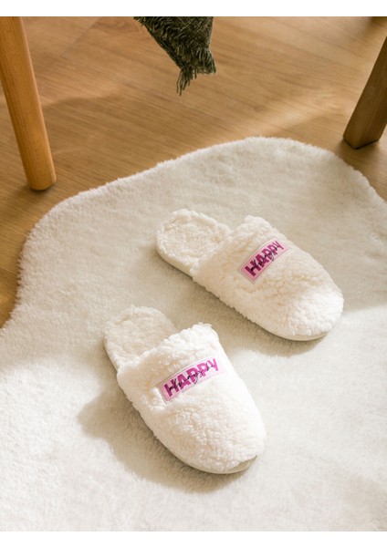 Yeni Sezon Yazı Nakışlı Kadın Ev Terliği fiyatları