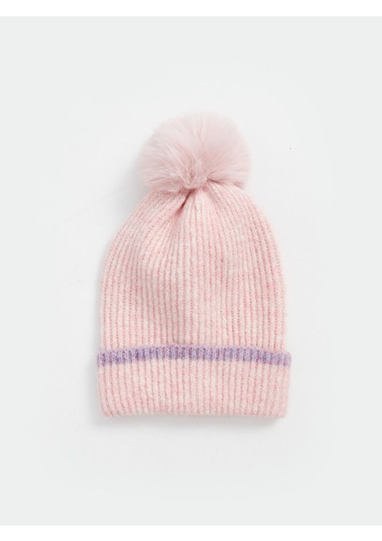 Yeni Sezon Ponpon Detaylı Kız Çocuk Bere