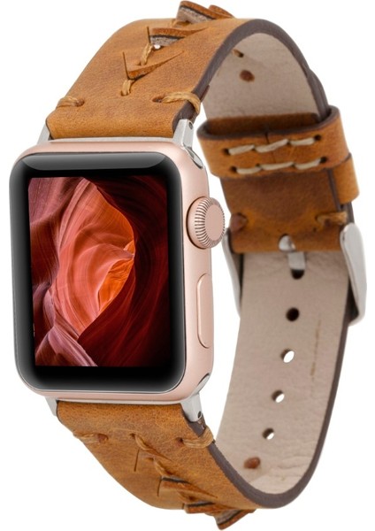 Apple Watch Uyumlu Deri Kordon 38-40-41MM G19 Boras