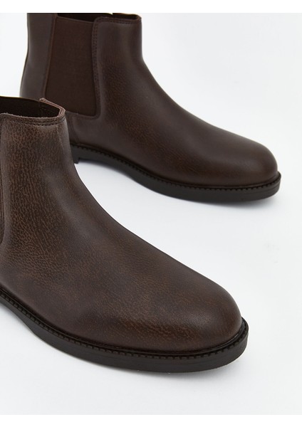 Yeni Sezon Deri Görünümlü Erkek Bot modelleri