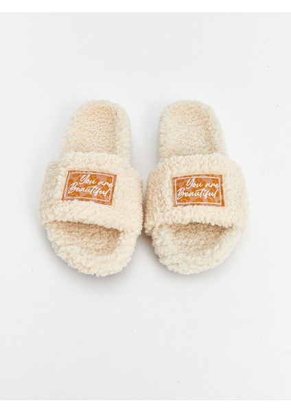 Yeni Sezon Pelüş Kadın Ev Terliği modelleri