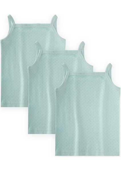 Üçlü Ip Askılı Klimalı Atlet 2-9 Yaş Mint Yeşil fiyatları