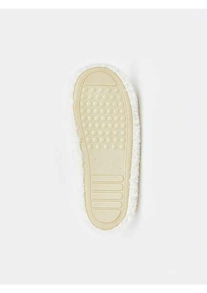 Yeni Sezon Hello Kitty Nakışlı Kız Çocuk Pelüş Ev Terliği fırsatları