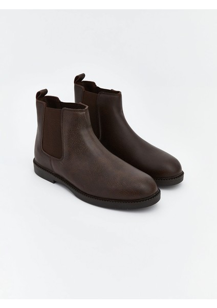 Yeni Sezon Deri Görünümlü Erkek Bot