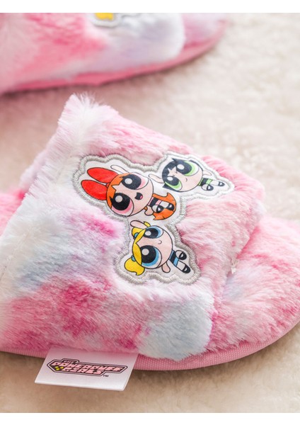 Yeni Sezon Powerpuff Girls Baskılı Kadın Ev Terliği modelleri