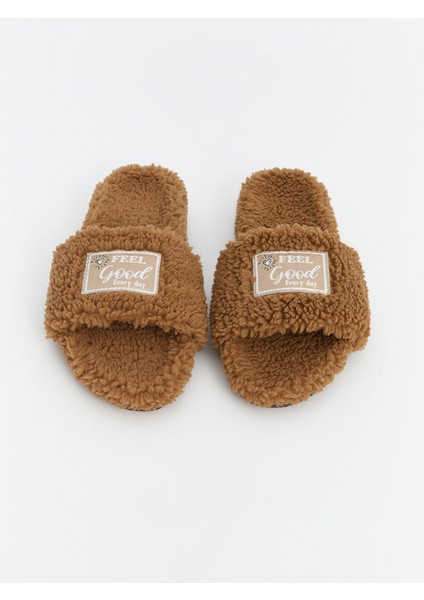 Yeni Sezon Pelüş Kadın Ev Terliği modelleri