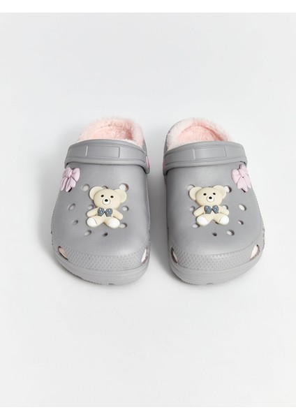 Yeni Sezon Ayıcık Baskılı Kadın Ev Terliği modelleri