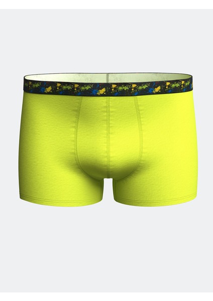 Yeni Sezon Standart Kalıp Pamuklu Esnek Erkek Boxer 3'lü modelleri