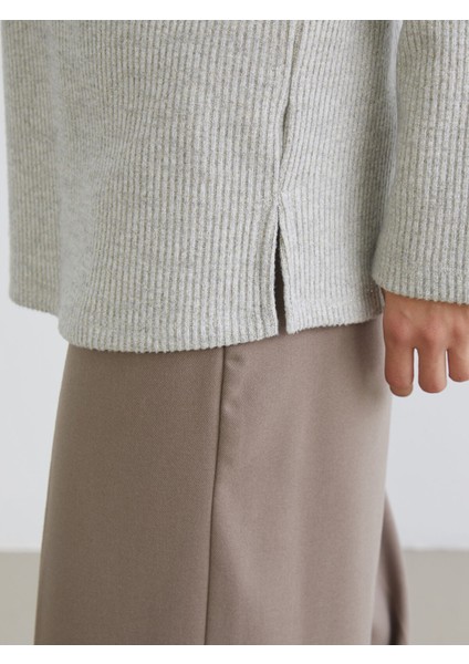 Yeni Sezon Dik Yaka Simli Bluz fırsatları