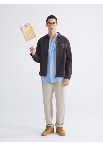 Yeni Sezon Slim Fit Gabardin Erkek Pantolon