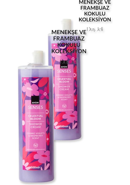 Senses Celestial Bloom Kremsi Duş Jeli - 500ML Ikili Set