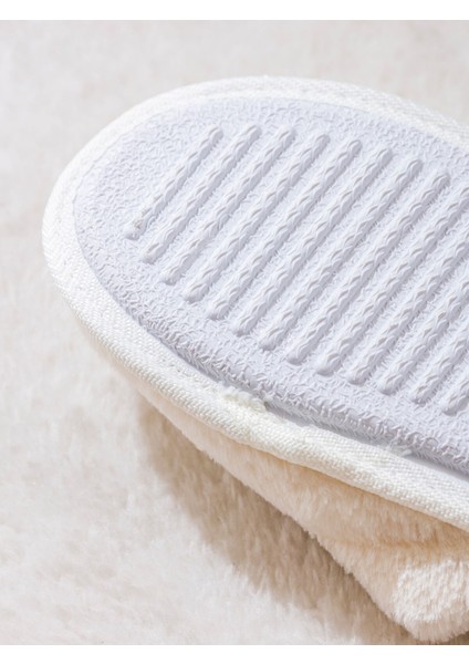 Yeni Sezon Boncuk Işlemeli Pelüş Kadın Ev Terliği indirimleri