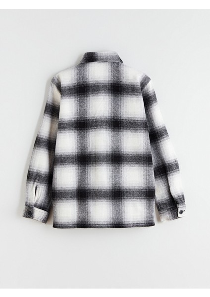 Yeni Sezon Uzun Kollu Ekose Erkek Çocuk Gömlek modelleri