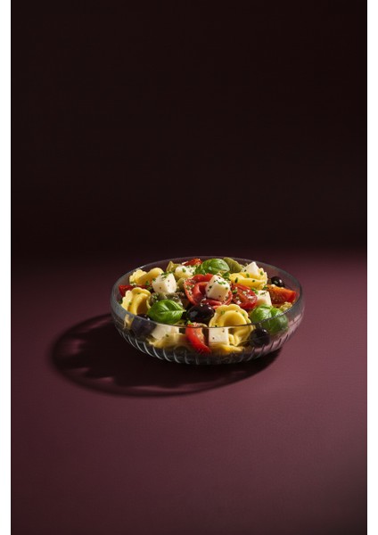 Manila Büyük Boy Cam Salata Kasesi - Iskandinav Tarz Meyvelik Kase 26 cm fırsatları