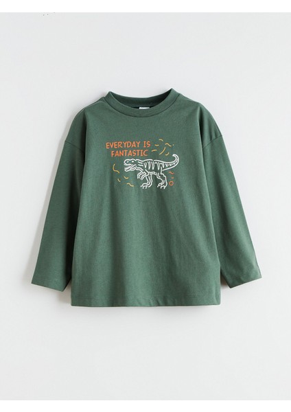 Yeni Sezon Bisiklet Yaka Erkek Çocuk Tişört