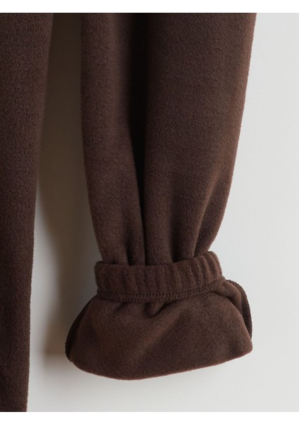 Yeni Sezon Beli Lastikli Polar Erkek Çocuk Jogger Eşofman Altı fırsatları