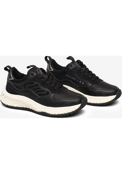 Greyder LAB Kadın Siyah Hakiki Deri Spor Ayakkabı 5K2CA45380 modelleri