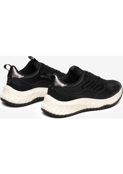 Greyder LAB Kadın Siyah Hakiki Deri Spor Ayakkabı 5K2CA45380 fırsatları