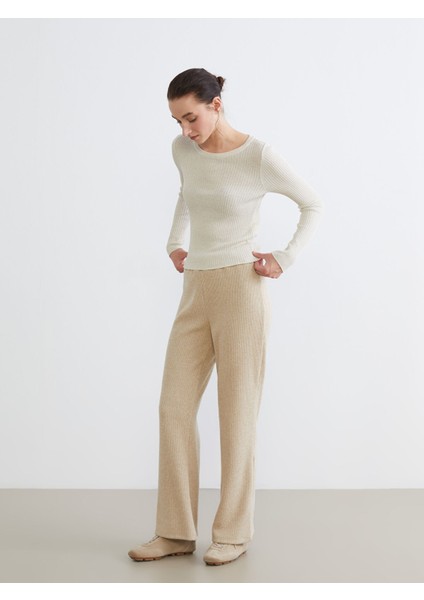 Yeni Sezon Beli Lastikli Kadın Pantolon