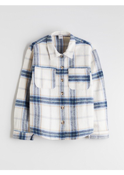 Yeni Sezon Ekose Kız Çocuk Gömlek