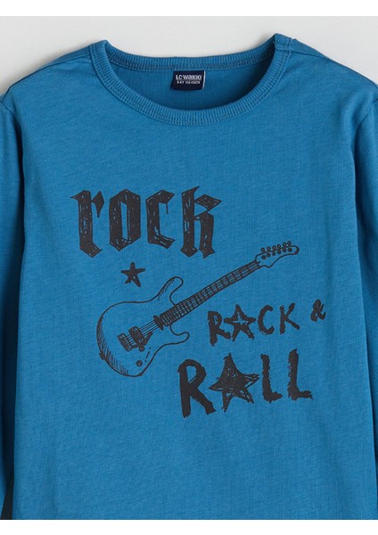 Yeni Sezon Bisiklet Yaka Erkek Çocuk Pijama Takımı modelleri